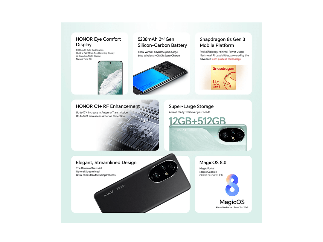 HONOR 200 Pro 5G 12GB 512GB - Black in Qatar HONOR 200 Pro 5G 12GB 512GB - Black in Qatar